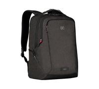 WENGER MX Light Sac à Dos pour Ordinateur Portable 16 Pouces avec Poche pour Tablette Tactile 10 Pouces, 21 l, Femmes Hommes, Affaires Uni École Voyages, Gris, 611642