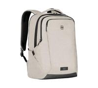 WENGER MX Professional Sac pour portable avec poche tablette, Notebook jusqu’à 16’’, Tablette jusqu’à 10’’, Rangement, 21 l, Bureau Affaires Fac, Beige, 653500