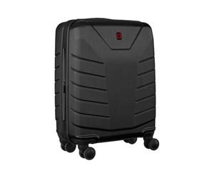 WENGER Pegasus Carry-on Valise Rigide, Bagage à Main, Trolley, 39 (44) l, Serrure de sécurité, Femmes Hommes, Voyages Vacances, Noire, 610847
