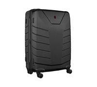 Wenger Pegasus Hartschalenkoffer mit 4 Rollen, Trolley, Erweiterbar, Sicherheitsschloss, Damen Herren, Reisen Urlaub, Noir, L, Bagage Rigide Extensible à roulettes