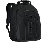 WENGER Legacy Black Series Sac pour portable avec poche tablette, Notebook jusqu’à 16’’, 24 l, Femmes Hommes, Affaires Fac École Voyages, Noir, 653629