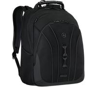 WENGER Legacy Black Series Sac pour portable avec poche tablette, Notebook jusqu’à 16’’, 24 l, Femmes Hommes, Affaires Fac École Voyages, Noir, 653629