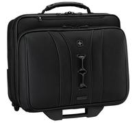 WENGER Legacy Black Series 653631 Mallette pour ordinateur portable à roulettes jusqu'à 15,6" 29 l Pour bureau, affaires, université, école, noir, Noir , Black Series Laptop-Trolley