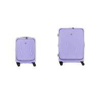 WENGER Skyon Lot de 2 Valises S/L 35/45 l et 103/120 l Rigide et Extensible | Set de valises pour voyages et vacances avec compartiment ordinateur 16 pouces, serrure TSA et 4 roues doubles.
