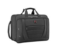 WENGER Synergy Mallette pour Ordinateur Portable 17 Pouces, Système d’Organisation, 19 l, Femmes Hommes, Bureau Affaires Uni Voyages, Noir, 612475