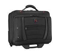WENGER Synergy Valise à roulettes pour Ordinateur Portable 15,6 Pouces, Trolley Professionnel, Système d’Organisation, 24 l, Femmes Hommes, Bureau Voyages, Noir, 612476
