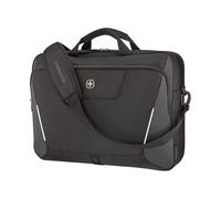 Wenger, XE Brief 17, 17" Laptop Briefcase with Tablet Pocket, Black, Rouge (Digital Red), 15,6", Décontracté