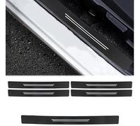 wengjun Lot de 5 de Seuil de Porte Voiture en Fibre Carbone pour BMW 2 Series Gran Tourer (F46 LCI) 2018-, Anti Dirty Antidérapan Résistant Aux Rayures Accessoires Voiture