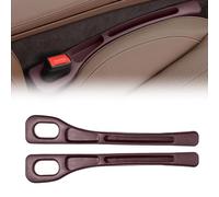 wengjun Pack de 2 Remplisseurs D Espace de Siège de Voiture pour Mini One/Cooper/Cooper S/Cooper D 2007-2014, Organisateur de Voiture Accessoires de Voiture Intérieur,Brown