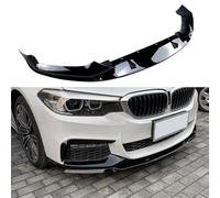 WENGONG Aileron de Pare-Chocs Avant pour BMW 5 Series G30 M Sport 2018 2019 2020, Lame de Pare-Chocs Avant Spoiler Splitter Lame de Pare-Choc Avant de Voiture