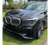 WENGONG Aileron de Pare-Chocs Avant pour BMW X5 G05 2019-2023, Lame de Pare-Chocs Avant Spoiler Splitter Lame de Pare-Choc Avant de Voiture