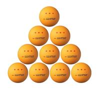 WENGU Lot de 10 balles de ping-pong de rechange standard 3 étoiles pour intérieur/extérieur