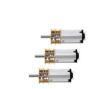 WENH 1 Moteur à Engrenages métalliques Miniature GA12-N30 CC 3V 6V 12V, Roue dentée, Vitesses de Rotation : 15, 30, 50, 60, 100, 150, 200, 300, 600 ou 1 000 TR/Min(15_12V)