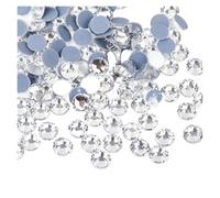 WENH AB Strass Non correcteurs SS3-SS50, Dos Plat, Couture et Tissu for vêtements, décorations en Strass for Nail Art(Glue Clear,Ss34-288pcs)