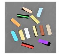 WENH Confettis rectangulaires Multicolores en Aluminium 1.5x5cm, Paillettes râpées, décoration De fête De Mariage, événement, faveur 200 g/lot