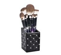 WENH Ensemble de 12 pinceaux de maquillage en diamant for femmes, poudre, fond de teint, blush, surligneur, fard à paupières, sourcils, cils, outil de beauté(Purple with bucket)