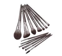 WENH Ensemble de 13 pinceaux de maquillage professionnels avec manche en poils synthétiques doux, pinceaux de maquillage for fond de teint, fard à paupières, cosmétiques