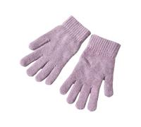 WENH Gants élastiques à doigts entiers, chauds et épais, for le cyclisme et la conduite, for femmes, en cachemire tricoté, parfaits for l'hiver et les activités de plein air.(Kids-lavender)