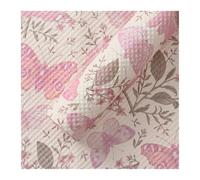 WENH Lot de 10 feuilles de papier gaufré à motif floral, 53 x 53 cm, concaves et convexes, violet, for emballage cadeau, fait main, polyvalent(DARK GRAY)