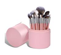 WENH Lot de 16/26 pinceaux de maquillage professionnels for fond de teint, anti-cernes, fard à paupières, poudre, blush, pinceau cosmétique, outil de beauté(26 pcs with bucket)