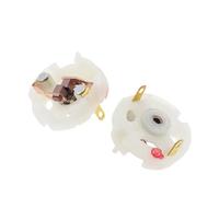 WENH Lot de 2 Porte-balais de Charbon for Moteur CC RS550 RS775 R380(Type C2 R380)
