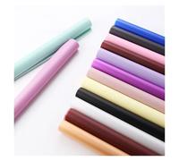 WENH Lot de 20 feuilles de papier cadeau imperméables for fleurs, mat et semi-transparent, indispensables for l'artisanat et les fournitures florales.(017)
