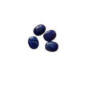 WENH Lot de 300 perles plates ovales en acrylique effet marbre, 19 x 15 mm, for la fabrication de bijoux(Beige)