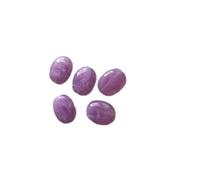 WENH Lot de 300 perles plates ovales en acrylique effet marbre, 19 x 15 mm, for la fabrication de bijoux(Light green)
