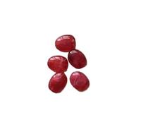 WENH Lot de 300 perles plates ovales en acrylique effet marbre, 19 x 15 mm, for la fabrication de bijoux(GRAY)