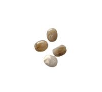 WENH Lot de 300 perles plates ovales en acrylique effet marbre, 19 x 15 mm, for la fabrication de bijoux(PURPLE)