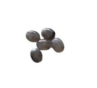 WENH Lot de 300 perles plates ovales en acrylique effet marbre, 19 x 15 mm, for la fabrication de bijoux(Yellow)