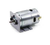 WENH Moteur à Courant continu 895 à Double roulement à Billes, 12 V/24 V, Puissance maximale 200 W, Moteurs à balais, 5000 TR/Min, 10000 TR/Min(Motor with Bracket,10000RPM_24V)
