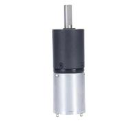 WENH Moteur réducteur planétaire Miniature GA24Y-370, 6 V à 24 V, régulation de Vitesse, Marche Avant et arrière, Silencieux, engrenage métallique, Petit Moteur(Shaft Diameter 6mm,26RPM_24V)