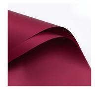 WENH Papier d'emballage élégant de couleur unie, multicolore, imperméable, durable, for bouquets, papiers d'emballage cadeaux polyvalents(Color 024,58cmx58cm)