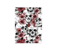 WENH Papier peint autocollant en PVC givré résistant à l'humidité de 3 mètres, autocollants muraux de fond de maison, papier peint autocollant à motif floral(Creamy-white)