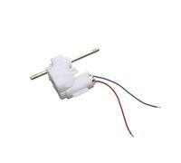 WENH Petit Moteur à Engrenages sans Noyau CC 1,5 V-5 V 3 V 3,7 V 390 TR/Min, Double Arbre, Micro-réducteur