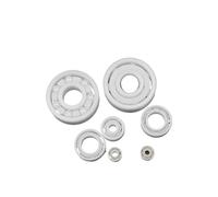 WENH Petit roulement tout céramique autolubrifiant, 3x13x5 4x16x5 5x19x6 6x22x7 7x26x9 8x28x9 9x30x10 Mm, roulement haute température ZrO2(10Pcs,3x8x4mm)