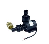 WENH Pompe à eau submersible 12V, 800L/H, 5m, DC24V, avec connecteur rapide for tuyau d'eau(DC12V 5 meters set)