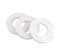 WENH Roulement à billes de poussée plat en céramique, 51100 51101 51102 51103 51104 51105 51106 51107 10x24x9 12x26x9 15x28x9 17x30x9 20x35x10 Mm(51107 35x52x12)