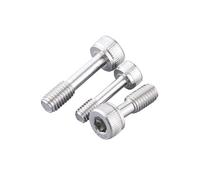 WENH Vis captives à tête hexagonale creuse en acier inoxydable 304, filetage partiel, M2, M2.5, M3, M4, M5(M5x45mm-(5Pcs))