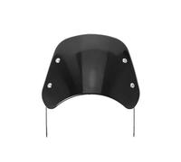 WENINETIES 1 Pièce Pare-Brise de Moto pour Piaggio Zip 2005-2024, Bulle Déflecteur de Vent, Saut de Vent Haute Protection,B