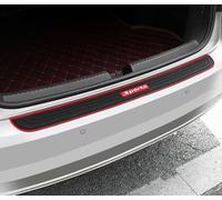 WENINETIES 1 Pièces Protection Pare Choc Voiture pour BMW Serie 3 E30 1982-1994, Protection de Seuil de Chargement en Caoutchouc, Autocollante, 90 x 7CM