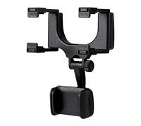 WENINETIES 1 Support Téléphone Voiture Rétroviseur pour VW Polo GTI 2012 2013 2014 2015 2016-2023, Accroche Smartphone Rotatif Rétractable Fixation Auto Stable Ajustable