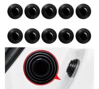 WENINETIES 10Pcs Amortisseur Porte Voiture pour Audi A8 B6 B7 B8 B9 C6 C7 C8 D3 D4 D5 D6, Portes D'automobiles Entretoises D'amortisseurs Autocollants Insonorisés Porte