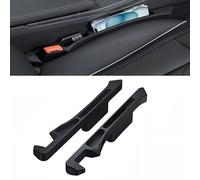 WENINETIES 2 Pcs Remplisseur D'Espace de Siège pour Mercedes Benz B-Class W247 2019 AMG, Polyuréthane Souple Bande D'Organisation Latérale avec Fente de Téléphone,Black