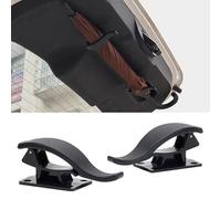 WENINETIES 2 Pcs Support Parapluie Voiture adapté pour Aston Martin DBX 2020-2023, Clip Rangement Coffre Plastique ABS Robuste Crochet Intérieur
