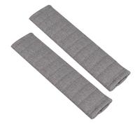 WENINETIES 2 PES Voiture Protège Ceinture de Sécurité pour Seat Ibiza 6j 6l 6f 6k Mk2 Tuning, Enfants Protéger Epaules, Rembourrage de Ceinture de Sécurité 40cm,Grey