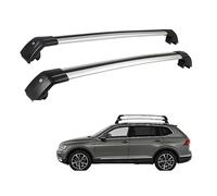 WENINETIES 2 Pièces Barres de Toit pour Audi A4 Avant B8 8K 2008-2015, Support de Bagages Verrouillable Aluminium Aérodynamique Rail de Toit Accessoires Auto