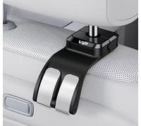 WENINETIES 2 Pièces Crochet Appui-tête pour Ford Kuga 3 (III) ST-Line & Vignale I 2019-2024, Support de Siège Arrière Organisateur de Rangement Accessoire Intérieur,vip