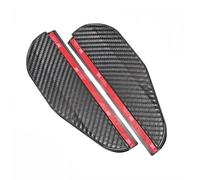 WENINETIES 2 Pièces Déflecteurs de Pluie pour Rétroviseur pour Hyundai i20 2009-2025, Visière Imperméable Protection Rétroviseurs Extérieurs Fibre